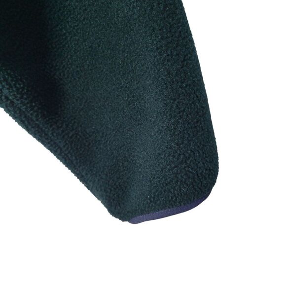 L.L. Bean Jacket Women's Size L Polartec Fleece Full Zip Green Pockets - Picture 6 of 9